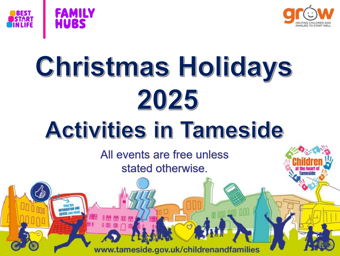 Christmas Holidays 2025, Activities In Tameside